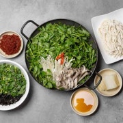 버섯얼큰칼국수 메뉴 사진(네이버)