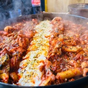 철판닭갈비 메뉴 사진(네이버)