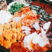 2인 모듬물회 세트 메뉴 사진(네이버)