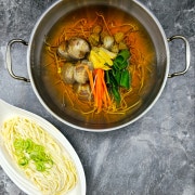 황태 바지락칼국수 메뉴 사진(네이버)