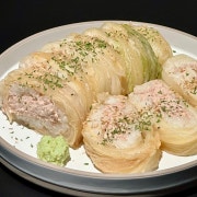 묵은지 참치말이 메뉴 사진(네이버)