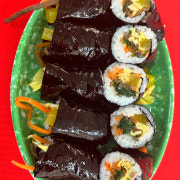 야채꼬마김밥(5줄) 메뉴 사진(네이버)
