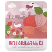 딸기히비스커스 티 메뉴 사진(네이버)