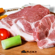 한돈 암퇘지 목살 150g (인분) 메뉴 사진(네이버)