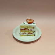 딸기 생크림 케이크 메뉴 사진(네이버)