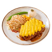 고구마 치즈 돈까스 메뉴 사진(네이버)