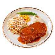 매운 치즈 폭포 돈까스 메뉴 사진(네이버)