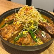 뼈 전골 (소) 메뉴 사진(네이버)