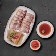 (점심특선)1인삼겹보쌈 메뉴 사진(네이버)