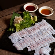 장어 사시미 메뉴 사진(네이버)
