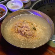 묵은지냉국시 메뉴 사진(네이버)