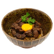 스테이크 덮밥 메뉴 사진(네이버)
