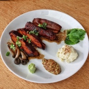 오리스테이크 메뉴 사진(네이버)