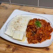 두부김치 메뉴 사진(네이버)