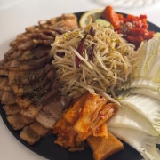 차수육 한상 메뉴 사진(네이버)