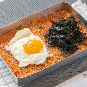 도시락 김치볶음밥 메뉴 사진(네이버)
