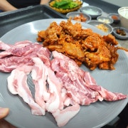 (Set)문경약돌냉삼+닭발 메뉴 사진(네이버)