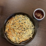 감자채전 메뉴 사진(네이버)