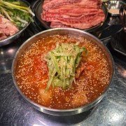 살얼음동동 김치말이국수 메뉴 사진(네이버)