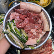 잠실 유일 특수부위 한양푼 700g 메뉴 사진(네이버)