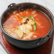 김치수제비탕 메뉴 사진(네이버)
