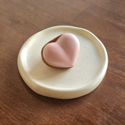 라즈베리 하트 마들렌(발렌타인 시즌) 메뉴 사진(네이버)