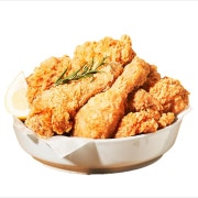 썬 크리스피 후라이드치킨 메뉴 사진(네이버)