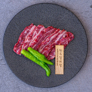한우 갈비살 100g(1++등급이상) 메뉴 사진(네이버)