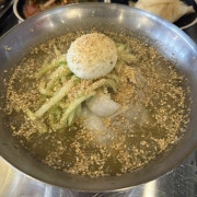 물냉면 메뉴 사진(네이버)