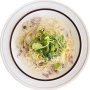 베이컨크림파스타 메뉴 사진(네이버)