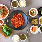 돼지고기 두루치기+공깃밥(볶음밥) 메뉴 사진(네이버)