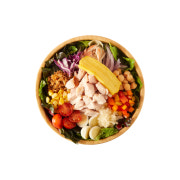 구운치킨 비빔포케 메뉴 사진(네이버)