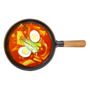 국물떡볶이 메뉴 사진(네이버)