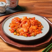 중새우(크림,깐쇼) 메뉴 사진(네이버)