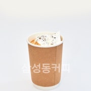 Ice 크림 카페라떼 메뉴 사진(네이버)