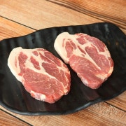 생 목 살 180g 메뉴 사진(네이버)