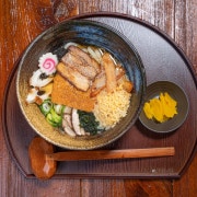 백온장식(式) 카케 우동 메뉴 사진(네이버)