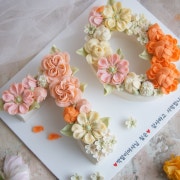 숫자케이크 메뉴 사진(네이버)