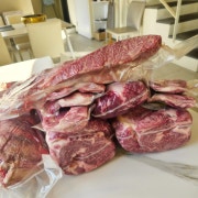한우 모듬 대500g 메뉴 사진(네이버)