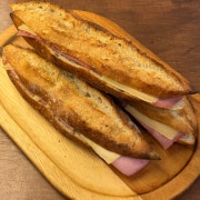 바게트샌드위치 메뉴 사진(네이버)