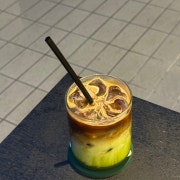 말차 에스프레소 라떼•Matcha 메뉴 사진(네이버)