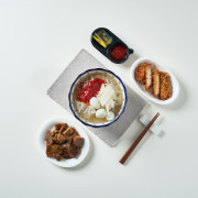냉면+돼지갈비+돈까스 세트 메뉴 사진(네이버)
