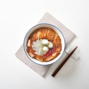 제주 한돈 돈까스냉면 메뉴 사진(네이버)