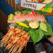단새우사시미 메뉴 사진(네이버)