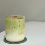 말차크런치 메뉴 사진(네이버)