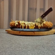 30cm 치즈롤까스 메뉴 사진(네이버)