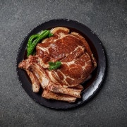 양념꿀갈비(200g) 메뉴 사진(네이버)