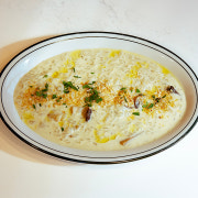 버섯크림리조또 메뉴 사진(네이버)