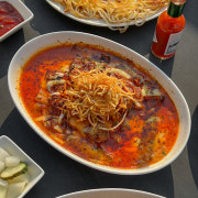 마라 로제 라자냐 메뉴 사진(네이버)