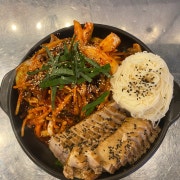 골뱅이보쌈 메뉴 사진(네이버)